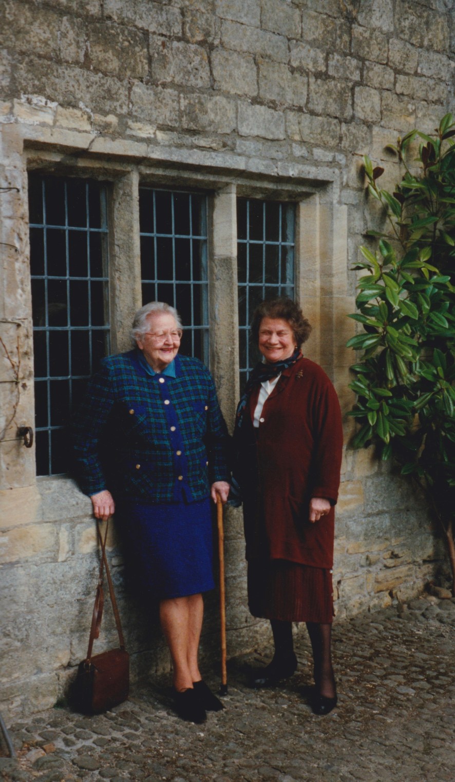 Coote and Freda at Sledmere, 1993.jpg
